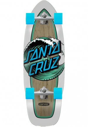 Santa Cruz 29,95" Wave Dot Cut Back Carver CX Surfskate Complete
